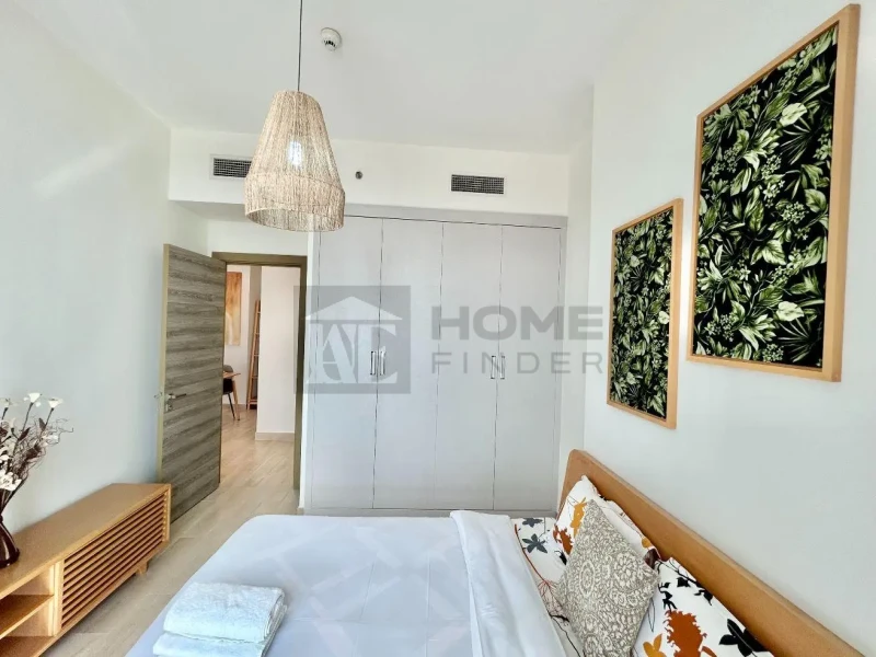 Apartment for Rent in Bloom Tower B - Jumeirah Village Circle, Dubai - Fully furnished | High Floor | JVC at 70999 AED